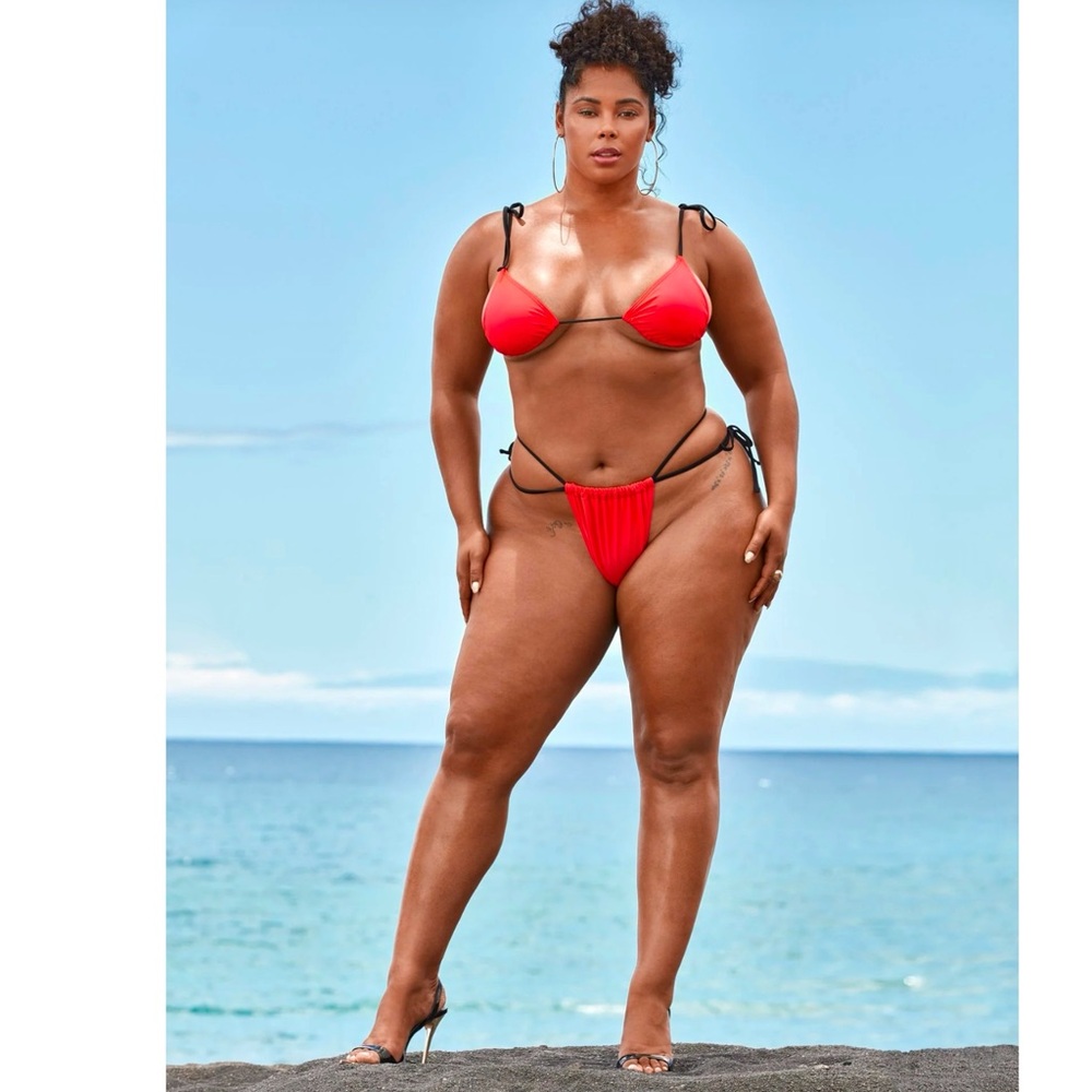 Fashion to Figure 2pc 'Agent 99' Bikini swimsuit - Tabria Majors X FTF - Picture 2 of 9